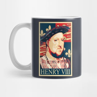 King Henry VIII Propaganda Poster Pop Art Mug